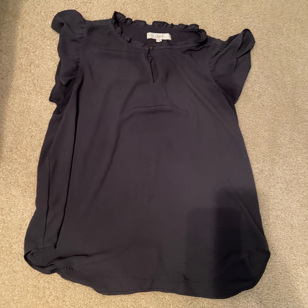 Navy work shirt